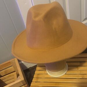 Classic Tan Fedora Hat